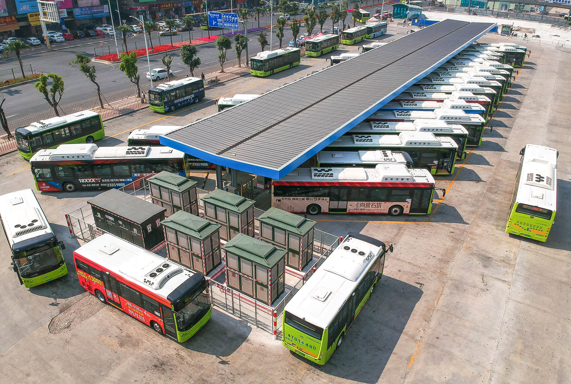 2019年中山市公共汽车站充电桩项目